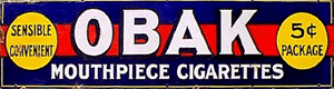 Obak Cigarettes (Sign)