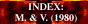 GO M&V 1980 Index