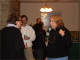 Gathering in the Fireside Room